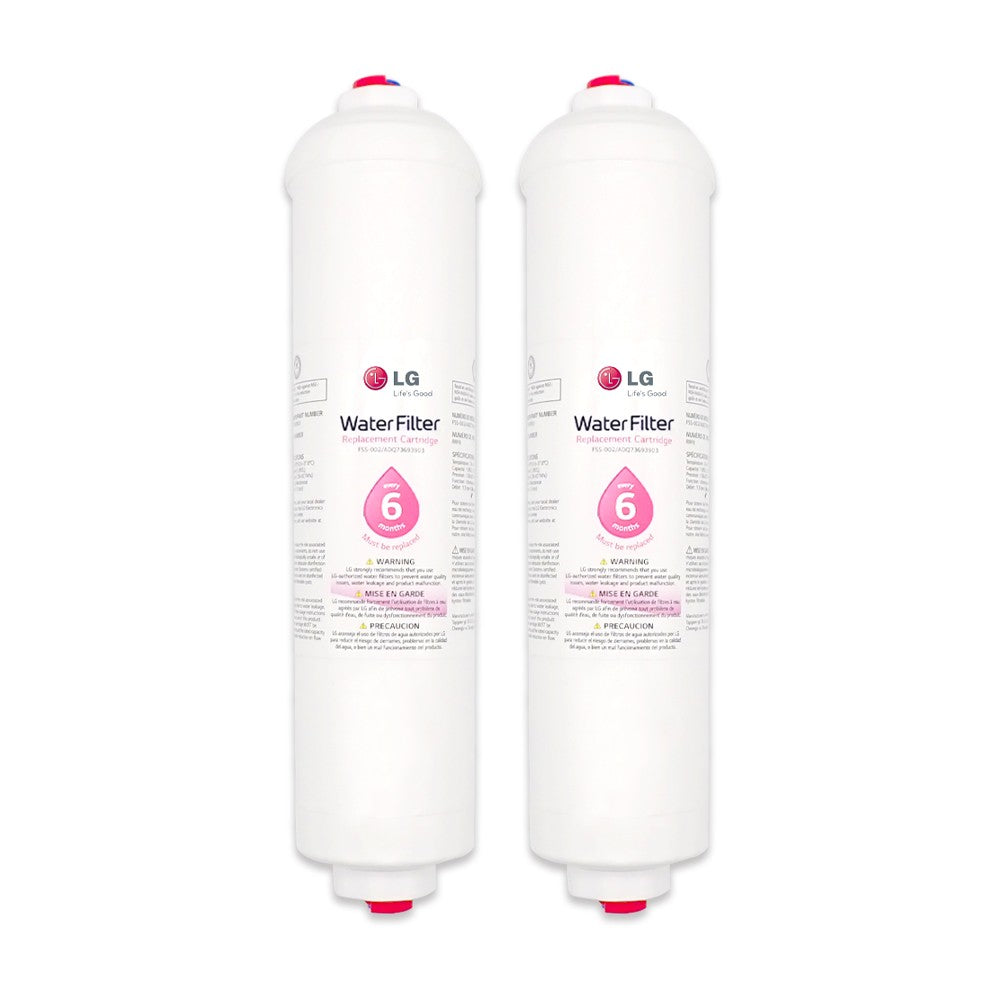 2 pack of LG External Water Filter Replacement Cartridge