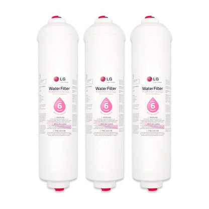 3 pack LG External Water Filter Replacement Cartridge