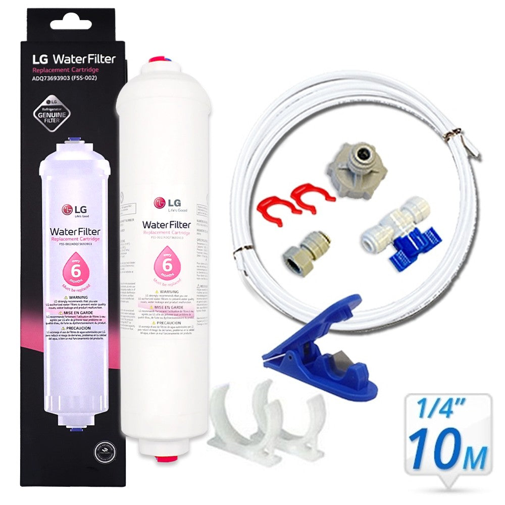5231JA2012A LG Fridge Filter Genuine External fridge filter Hose(10M) Kit
