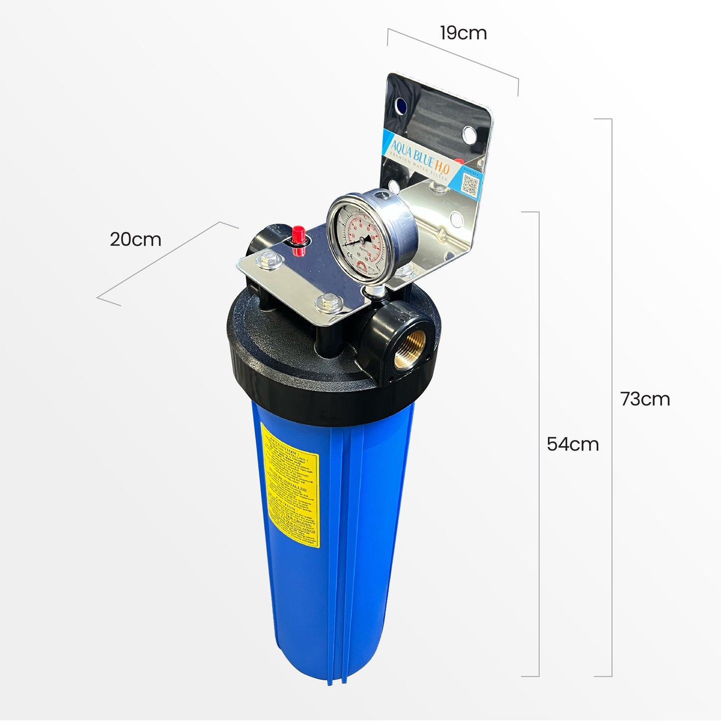 20″ x 4.5″ Mixed Bed Resin DI Water Filter