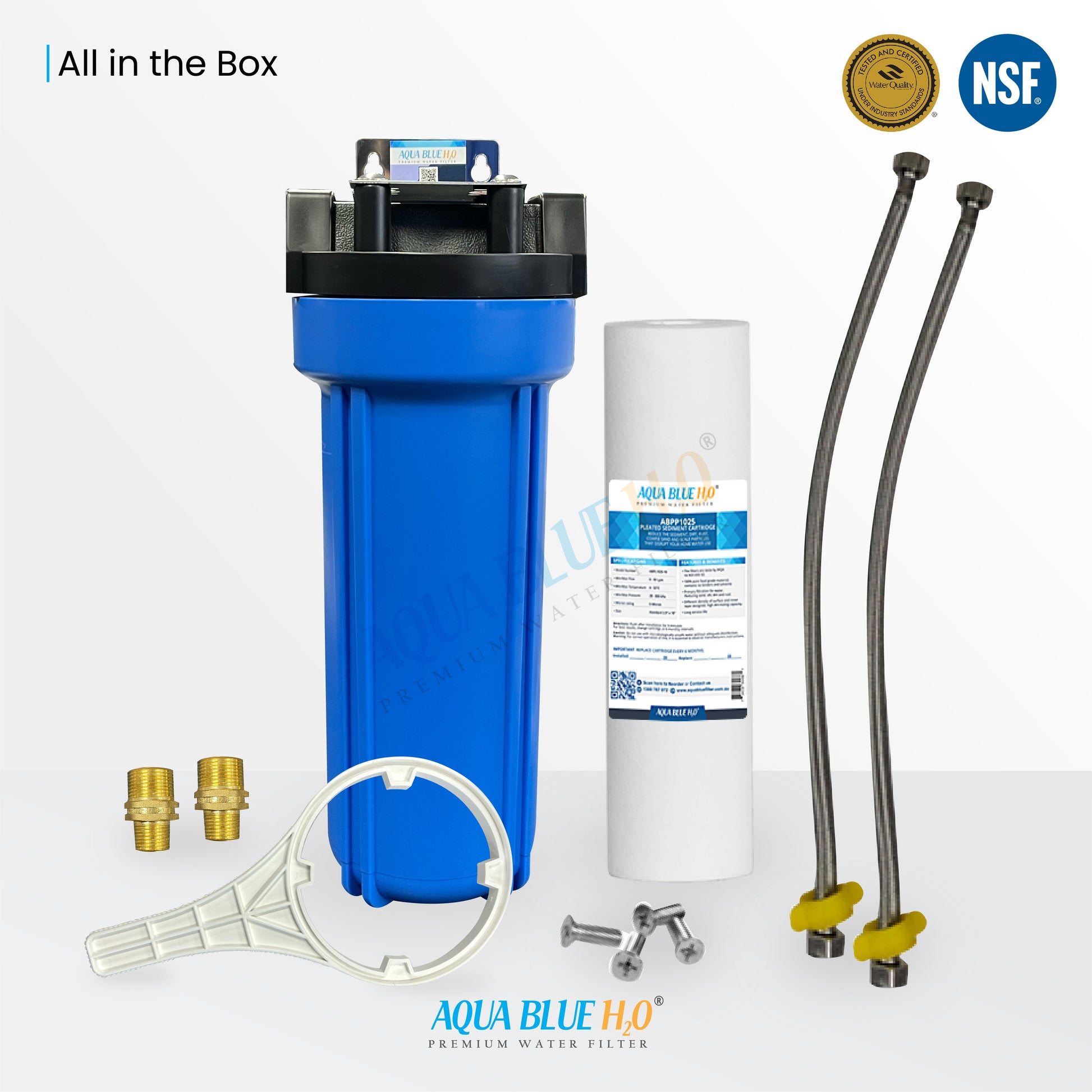 Whole House Water System with GAC Activated Carbon Filter