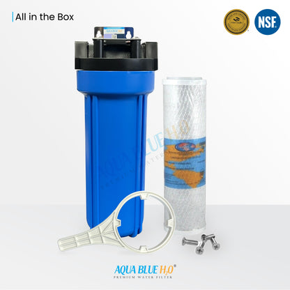 Whole House Water System with Omnipure Carbon Block Filter OMB934 5 Mic