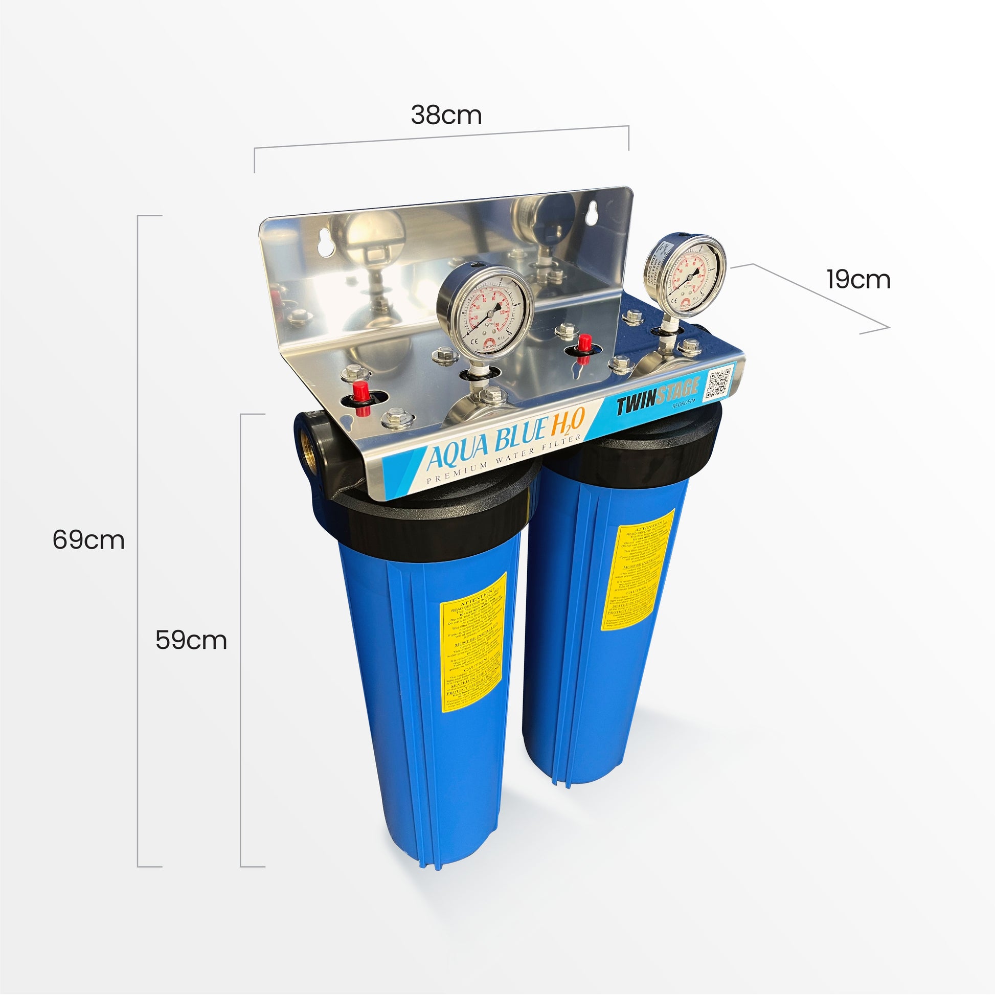 20 x 4.5 Whole House Water System with filter Option