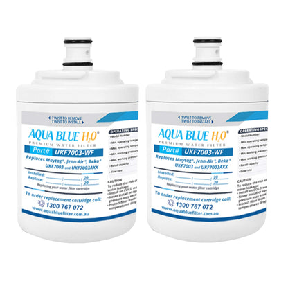 Maytag Jennair UKF7003 UKF7003AXX Fridge Water Filter by Aqua Blue H20