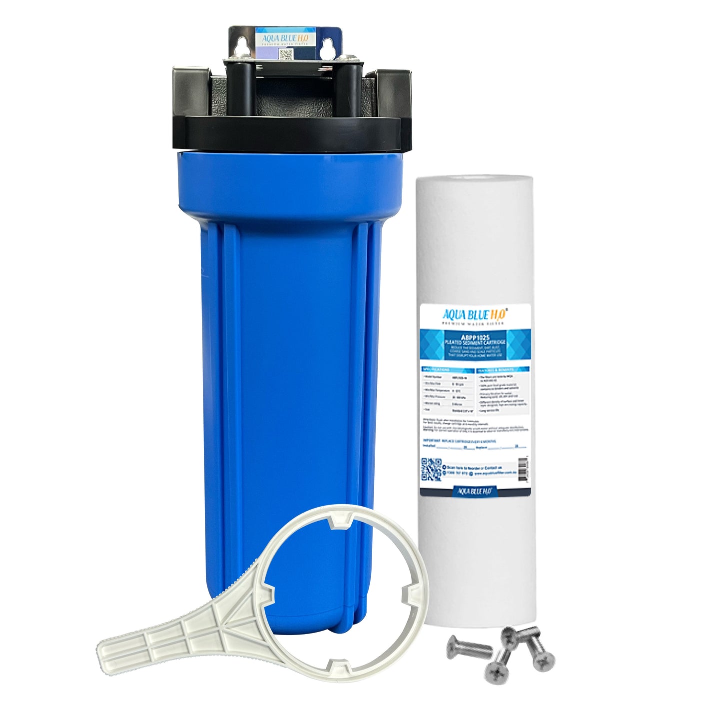 Whole House Water System with Polyspun Sediment Water Filter