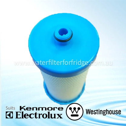Aqua Blue H2O Westinghouse/Electrolux 1438545 Fridge Water Filter | 218904501 WF1CB−WF