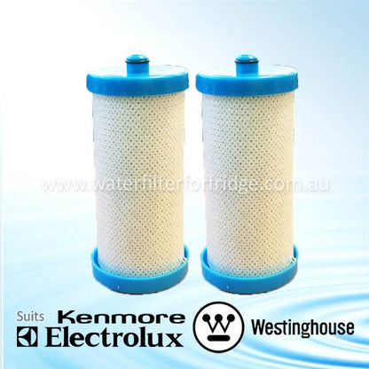Aqua Blue H2O Westinghouse/Electrolux 1438545 Fridge Water Filter | 218904501 WF1CB−WF