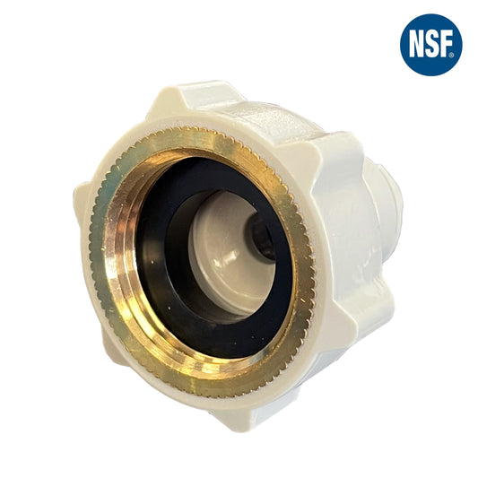 Tap Adaptor 3/4" Female BSP Thread to 3/8" Pushfit Tube original  DM fit