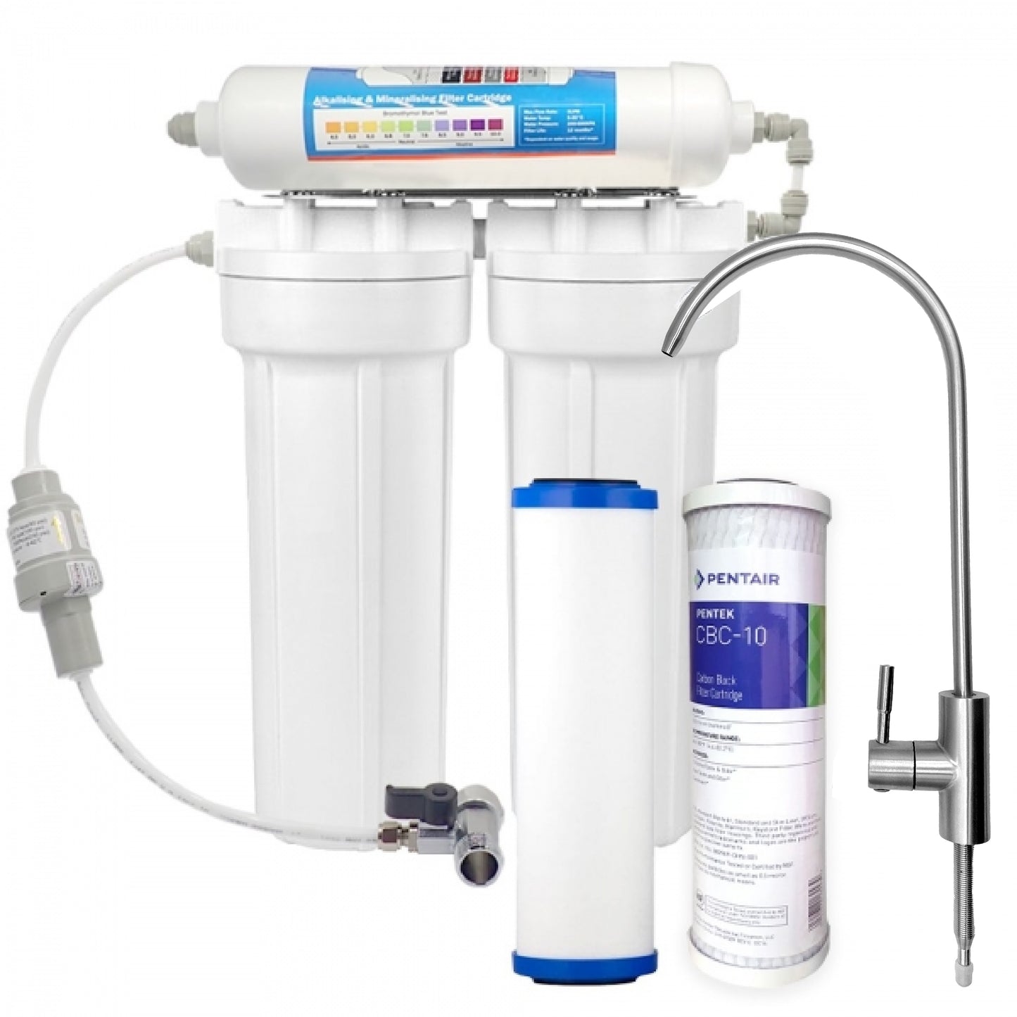 3 Stage Cerametix Fluoride removal KIt with Alkaline