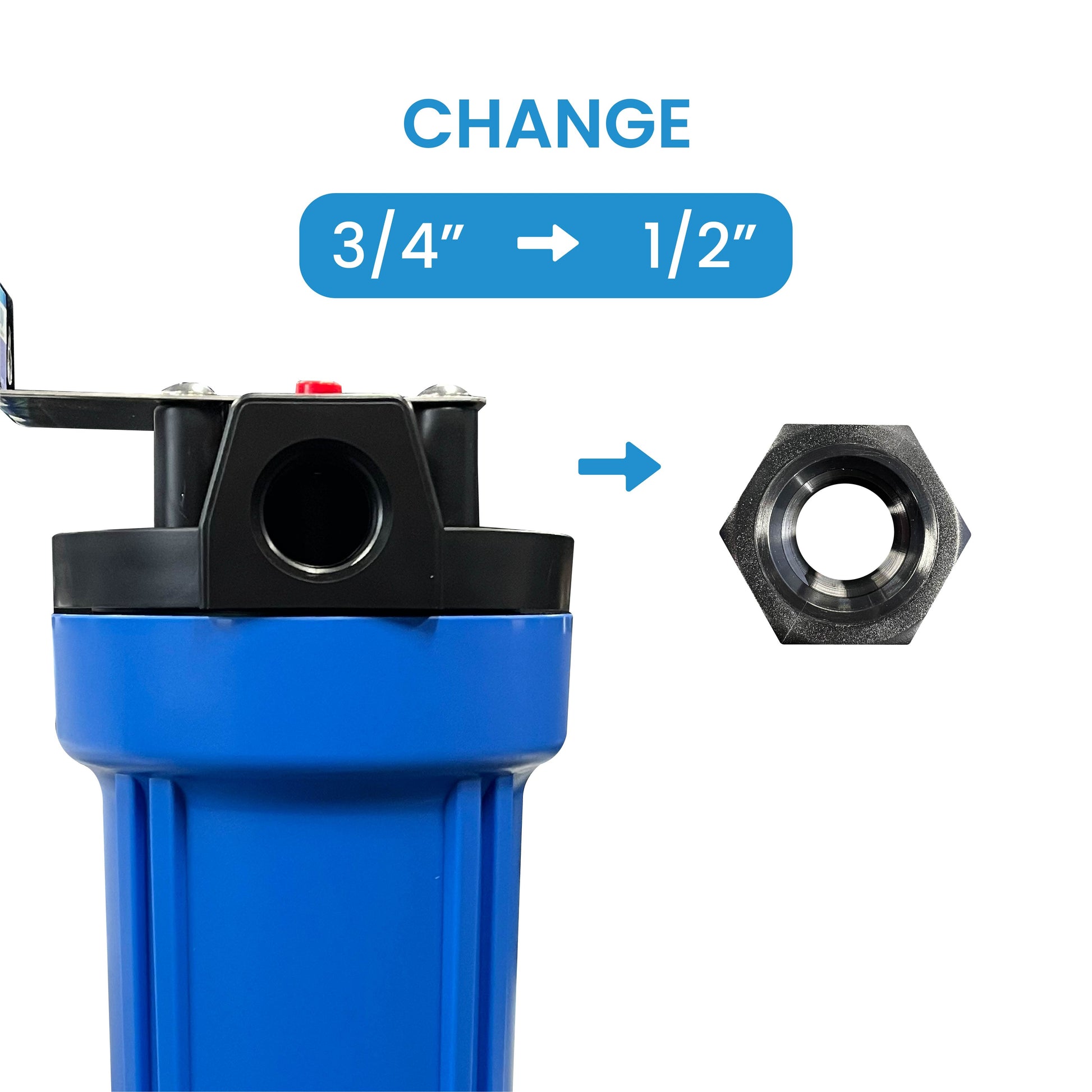 Whole House Water System with Polyspun Sediment Water Filter