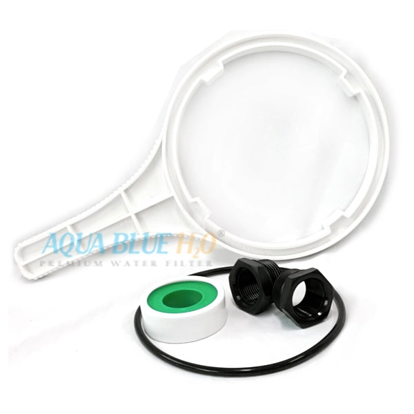 Whole House Water Filters with Shale Grey Cover Triple 99% eliminate bacteria