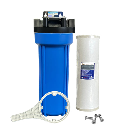 Whole House Water System with Puretec Carbon Block Filter 