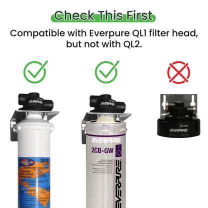 2x Omnipure E5515-SB Everpure Compatible Water Filter QL1 S-54 WFA