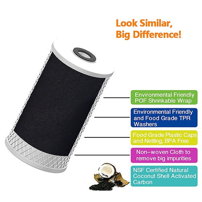 Alternative Hybrid G6 Replacement Water Filter Cartridges PL05MP1 DP10MP1 10 inch