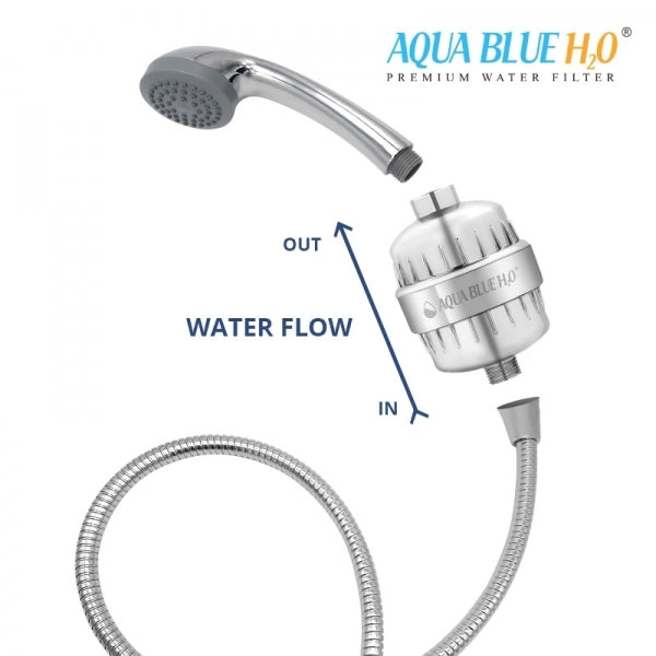 AQUA BLUE H2O SF350  High Output Shower Filter