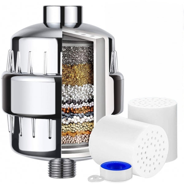 Premium Shower filter with hose and header wall bracket set SF350 hand shower