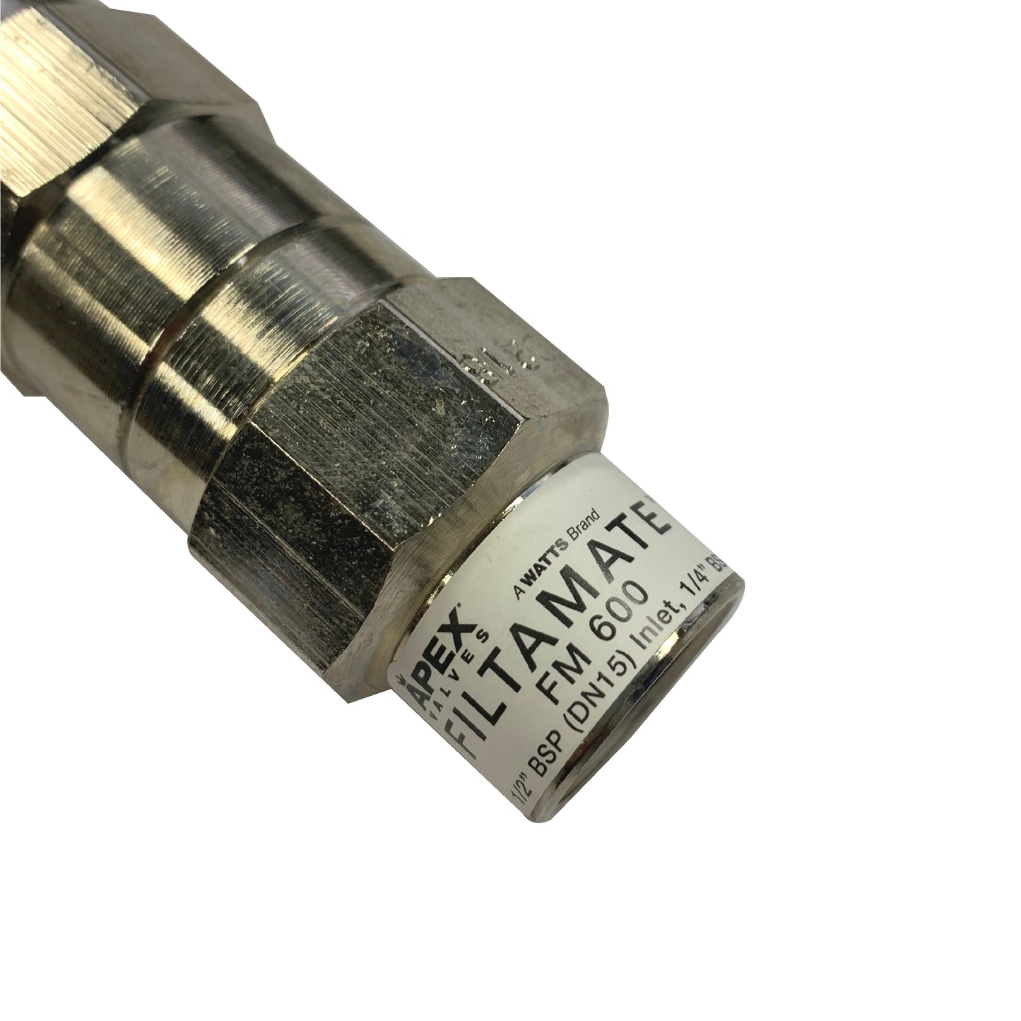 APEX FiltaMate FM600 1/2 Brass 600kPa PLV 