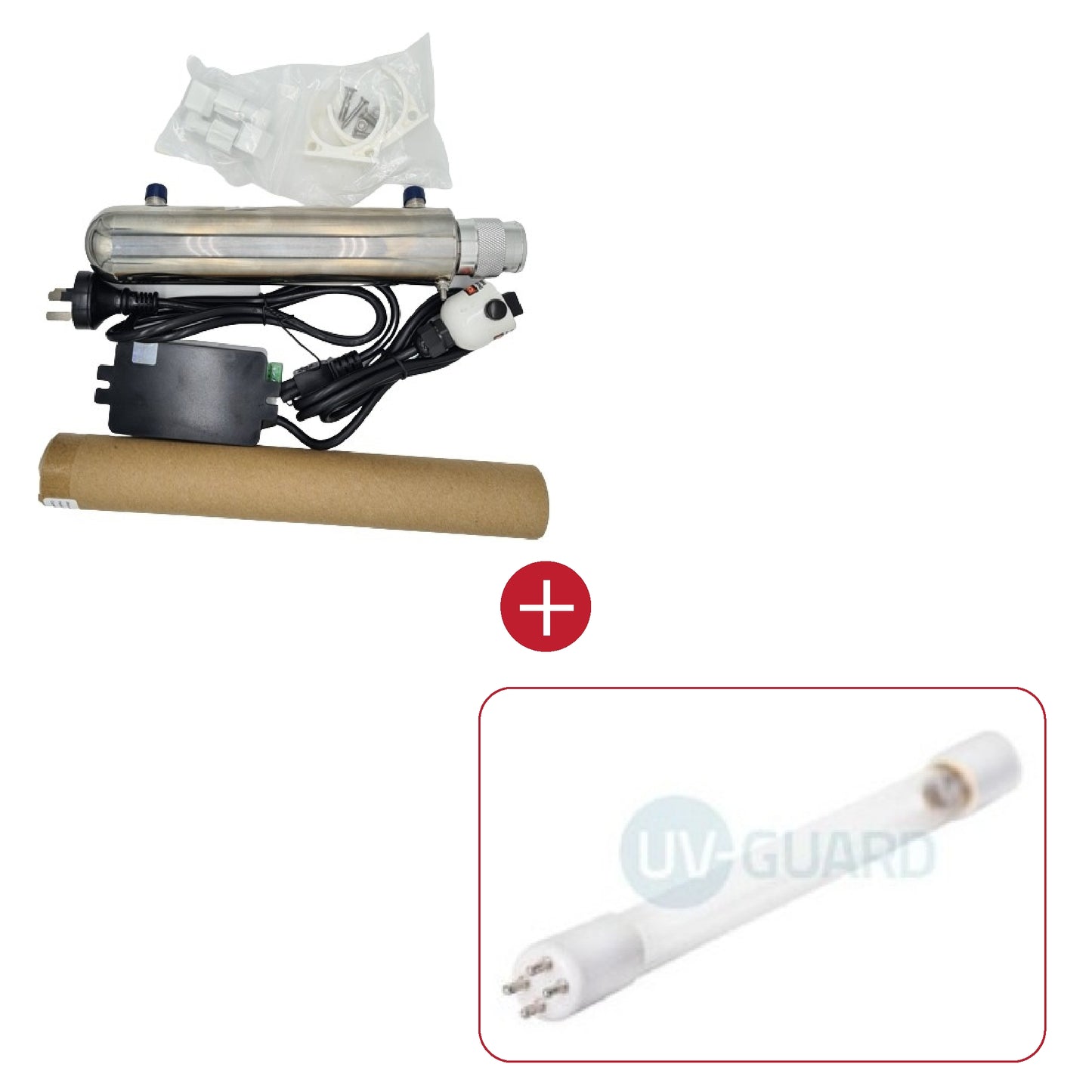 UV Guard UVG SLT12 12 LPM  14 Watt Under Sink Ultraviolet Light System
