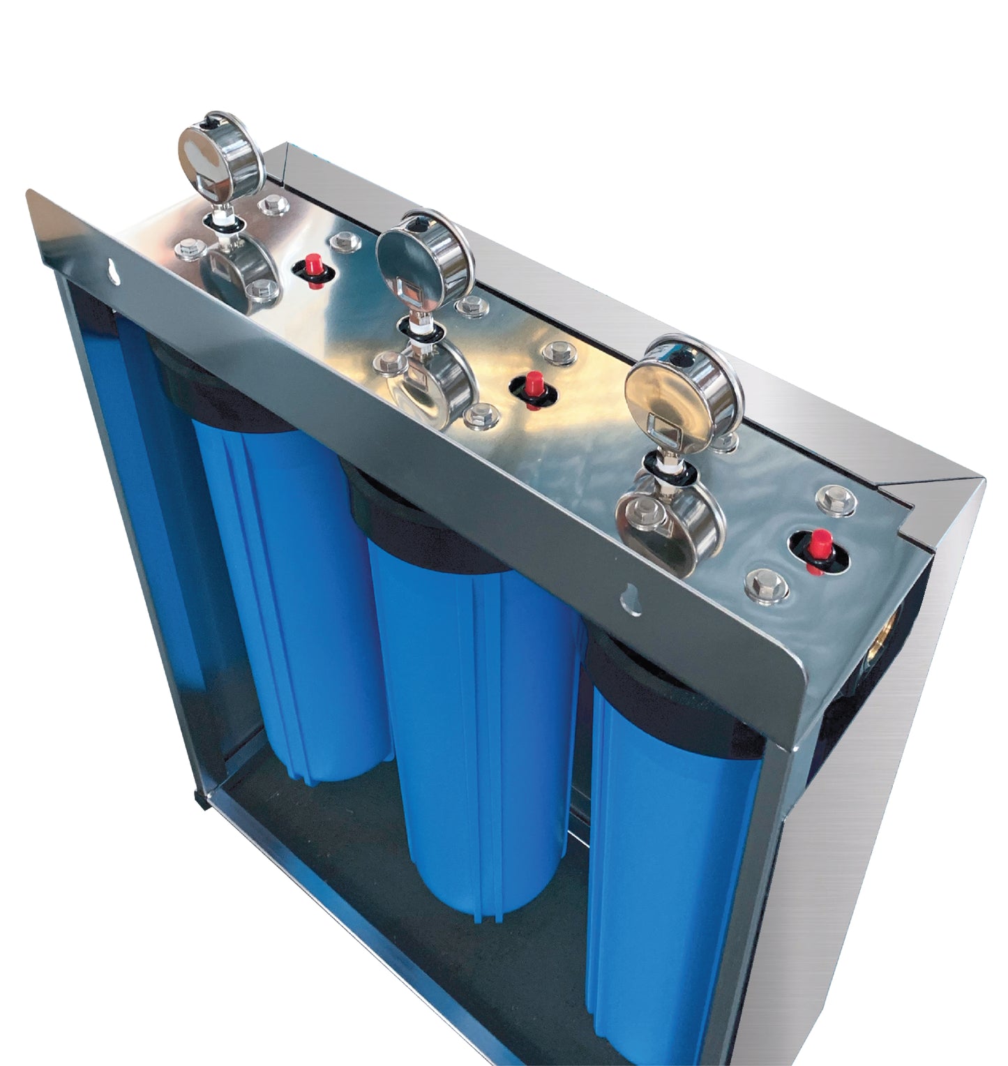 Whole house water system with RO purification system