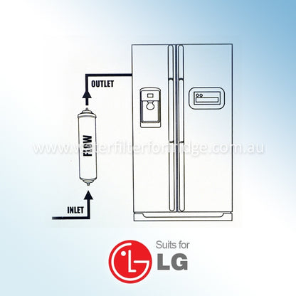 DA2010CB External Fridge Filter - Suits LG