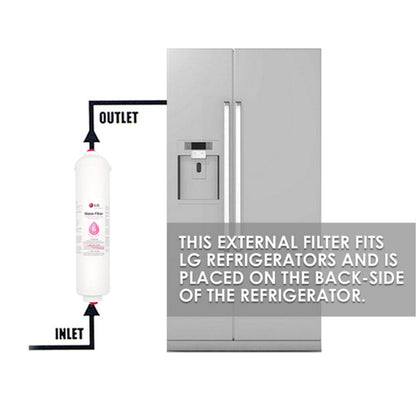 ADQ73693903 LG External Water Filter Replacement Cartridge
