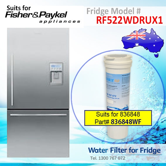 FISHER AND PAYKEL RF522WDLUX4 FRIDGE MODEL 836848/13040210 REPLACEMENT FILTER PART 