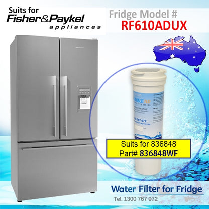 FISHER AND PAYKEL RF610ADUSX4 FRIDGE MODEL 836848/13040210 REPLACEMENT FILTER PART 