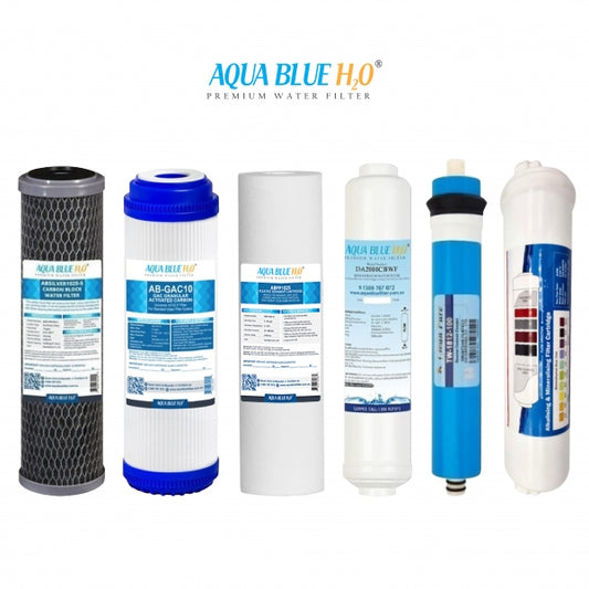 6 STAGE  RO SYSTEM  FILTER KIT