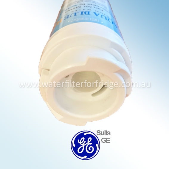 AQUA BLUE H2O MSWF-WF FOR GE MSWF FRIDGE WATER FILTER COMPATIBLE REPLACEMENT