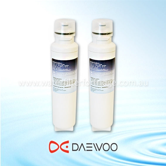 2x Daewoo Genuine DW2042FR-09  Replacement Fridge Filter Cartridge
