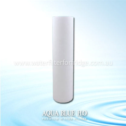 AQUA BLUE H2O 20" POLYSPUN POLYPROPYLENE SEDIMENT CARTRIDGE 10 MICRON WATER FILTER